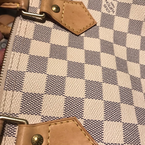 Auth Louis Vuitton speedy 30 azur - Picture 6 of 11